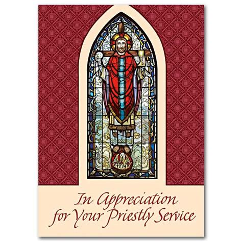 In Appreciation For Your Priestly Service Priestminister Appreciation
