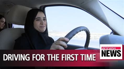Women In Saudi Arabia Finally Hit The Road As Driving Ban Lifted Youtube