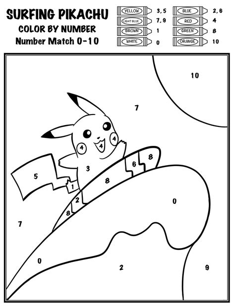 Printable bulbasaur pokemon color by number page | woo! Pokémon Color By Number - Add, Subtract, Multiply, Divide ...