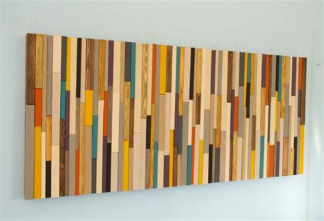 Wood Wall Art 3d Wall Sculpture Is Made From Recycled Wood Pieces