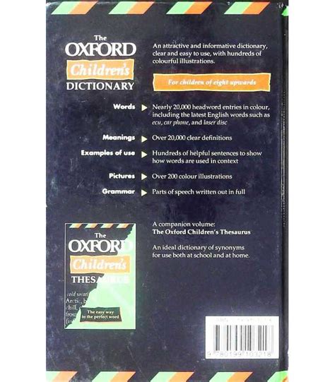 The Oxford Childrens Dictionary John Weston Alan Spooner Ivan