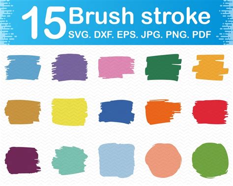Brush Stroke Svg Brush Stroke Png Paint Brush Svg Paint Etsy