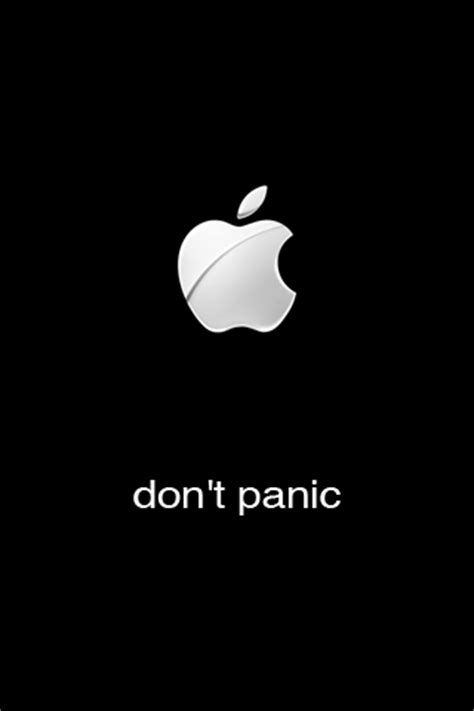 Are you looking for free don't panic templates? Don't Panic- iPhone Wallpaper by caleighblankenship on ...