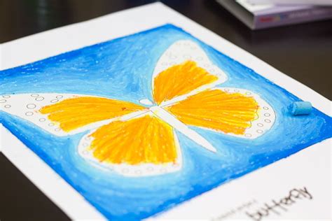 Oil Pastel Art Project Monarch Butterfly Art For Kids Hub
