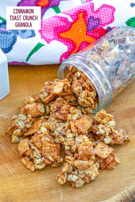 I have trouble deciding all the time. Cinnamon Toast Crunch Granola Recipe | We are not Martha