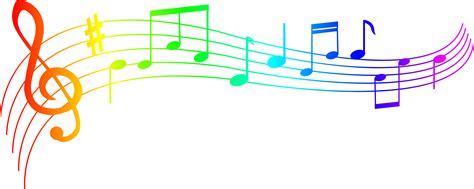 Colored Music Notes Transparent Png Png Play Bank Home