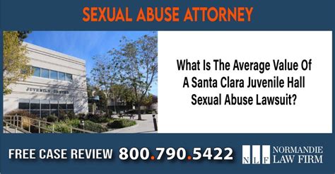 What Is The Average Value Of A Santa Clara Juvenile Hall Sexual Abuse