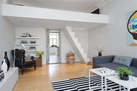 Custom Built Small Loft Apartment In Stockholm Small Loft Apartment