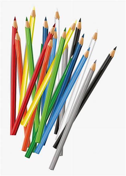 Pencil Pencils Coloured Creative Clipart Transparent Clipartkey