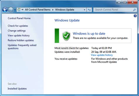 Get Windows 7s Advanced Windows Update In Windows 2000 Xp Vista