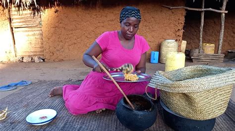African Village Lifecooking Most Appetizing Delicious Village Yoghurt