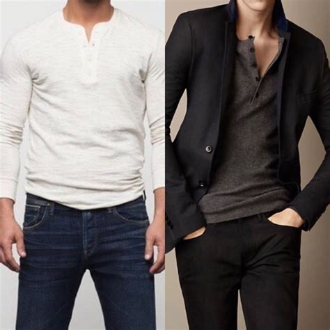 How To Dress Up Your Henley Gq Fashion Mens Attire Mens Outfits