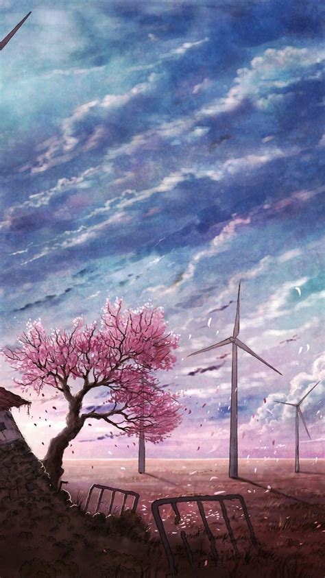 Anime Landscape 4k Wallpaper Santinime