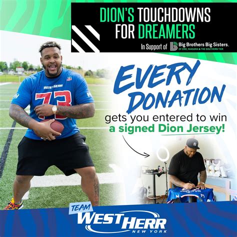 West Herr Teams Up with Dion's Dreamers to Support BBBS of Erie