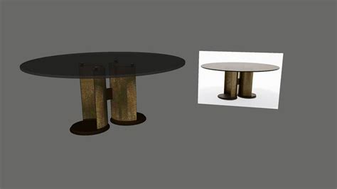 Circle Dining Center Table 3d Warehouse