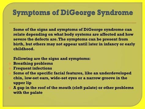 Digeorge Syndrome Causes