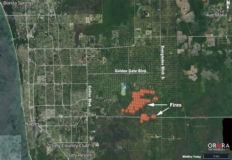 Map Of Florida Wildfires Today