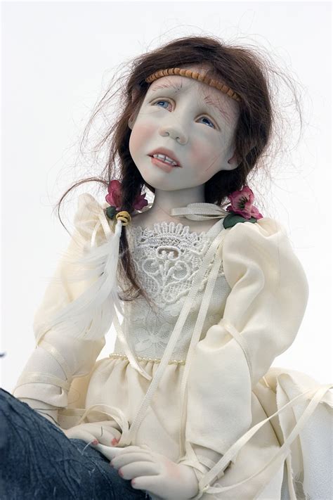 Elfin Journey Porcelain Soft Body Limited Edition Art Doll By Sandi