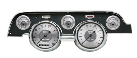 Classic Instruments 67 68 Ford Mustang Gauges Cluster W Black Dash