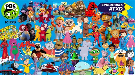 Evolución De Pbs Kids 1994 2022 Atxd ⏳ Youtube