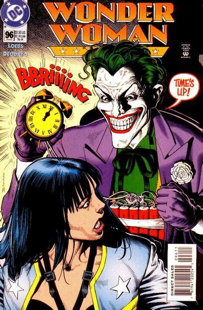 Pop Culture Shop Wonder Woman Vs Joker Comic Book Mike Deodato Jr Sexy