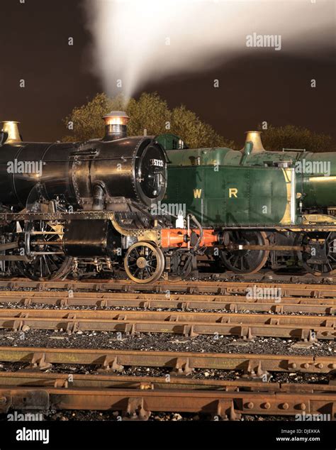 Gwr Preserved Steam Locomotives43xx Class 2 6 0 5322 And Collett 5600
