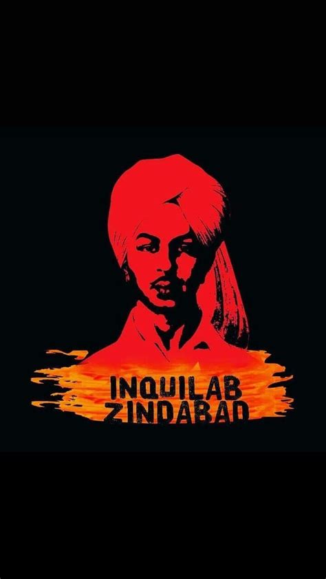 Bhagat Singh With Indian National Flag Wallpaper Download Mobcup