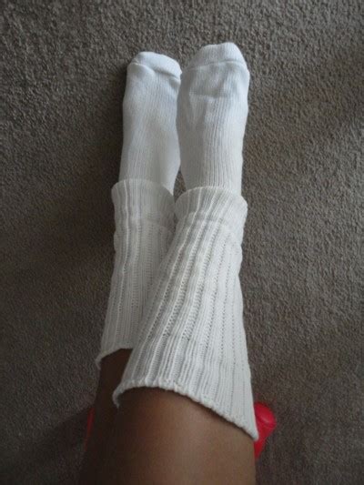 Sexy White Slouch Socks Tumbex