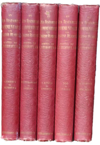 Uk Charles John Ellicott 1819 1905 Editor A New Testament Commentary