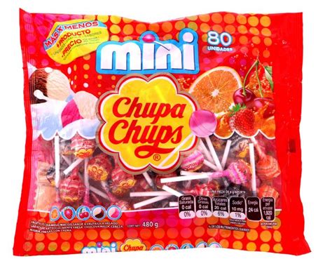 Chupa Chups Paletas Mini Mix 1880ct 480g Dulceria Socami