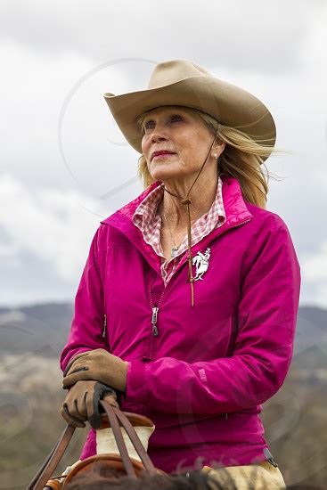 Beautiful 60 Year Old Cowgirl By Deborah Kolb Photo Stock Studionow