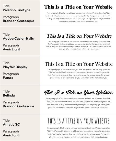 The Best Website Fonts And How To Choose The Right Ones