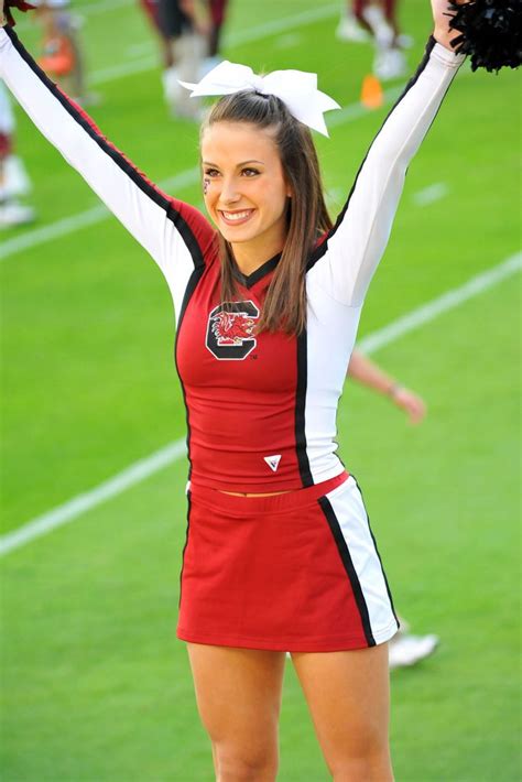 south carolina cheerleader college cheer college cheerleading cheer picture poses