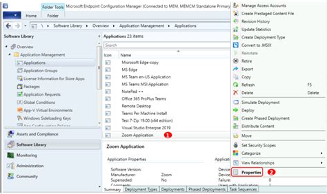FIX Application Is Not Available To Add In SCCM Install Application