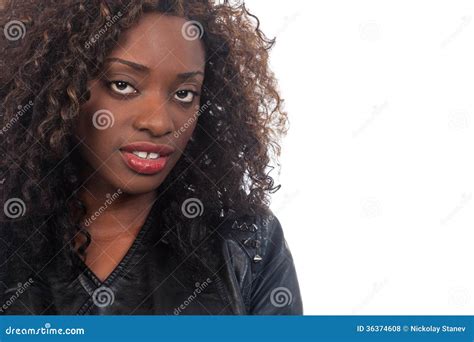 fille africaine mignonne photo stock image du afrique 36374608