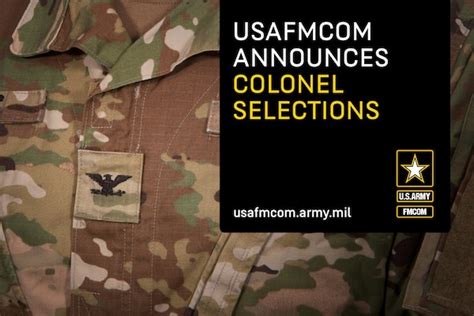 Two Usafmcom Officers Selected For Promotion To ‘full Bird Colonel