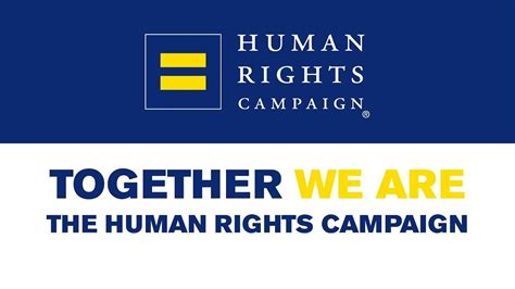 Together We Are The Human Rights Campaign Youtube
