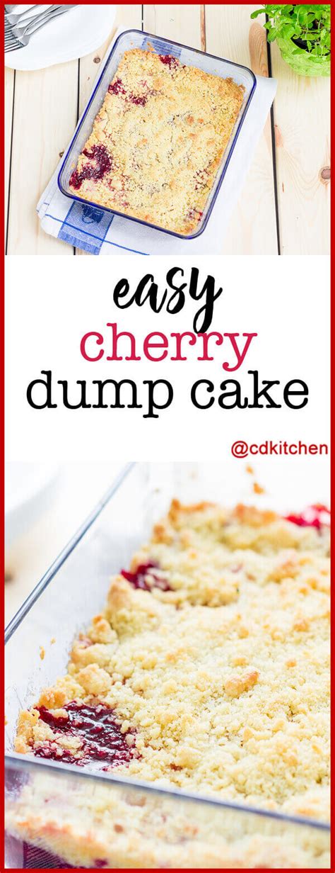 Easy Cherry Dump Cake Recipe