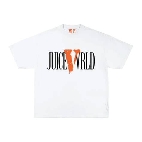 Juice Wrld X Vlone T Shirt Whitejuice Wrld X Vlone T Shirt White Ofour