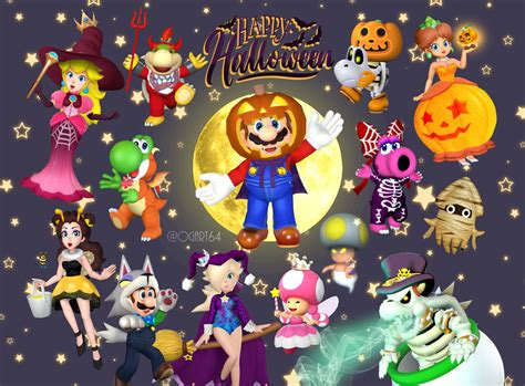Halloween Mario By Obeth0 On Deviantart
