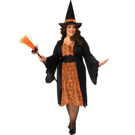 Orange Witch Womens Halloween Costume Xxl By Rubies Ii