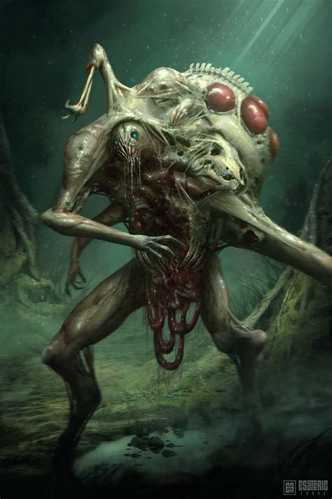 Shambling Creature Undead Pile By Ivan Sevic Undead