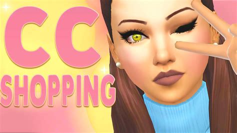The Sims 4 Cc Shopping 1 Youtube