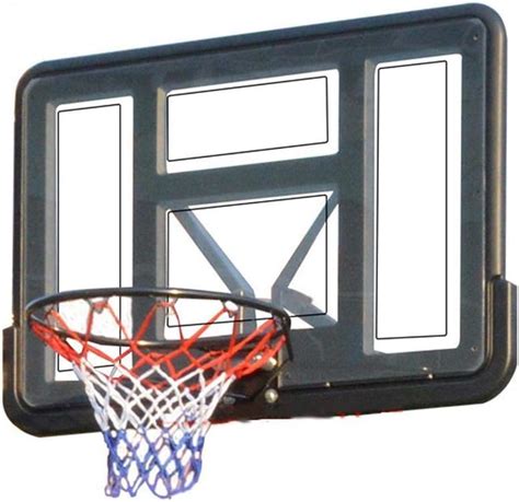 Large Size Basketball Hoop Wall Mounted Teens Basketball Stand Can
