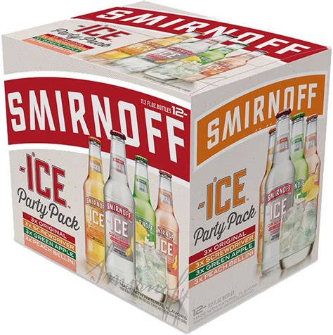 Smirnoff Ice Party Pack 12 Pack 12 Oz Bottle Outback Liquors