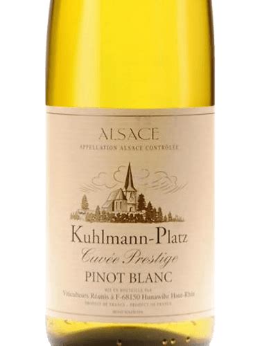 Kuhlmann Platz Cuvée Prestige Pinot Blanc Vivino Us