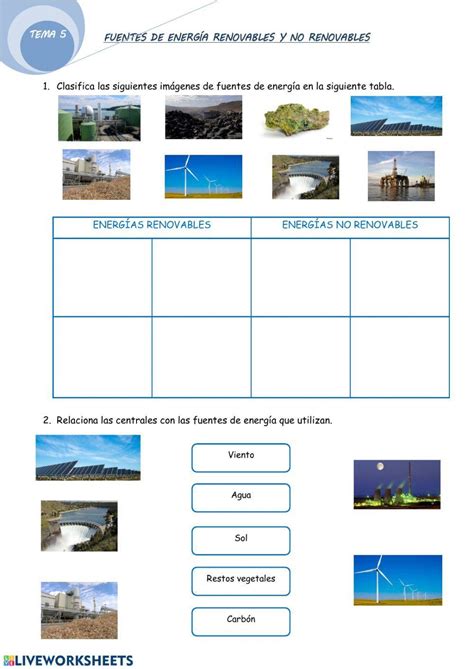 Atividades Sobre Tipos De Energia - 4o Ano
