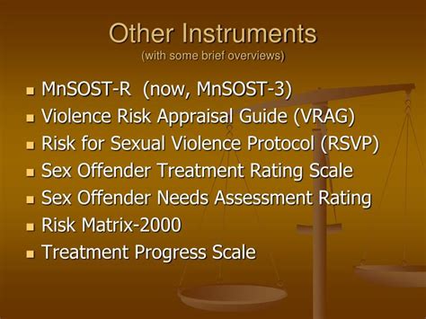 Ppt Sex Offender Risk Assessment Powerpoint Presentation Id 4506429