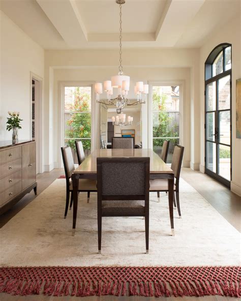 Transitional Dining Room Filled With Light Hgtv