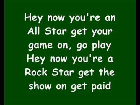 San andreas for the pc. All Star Smash Mouth Lyrics - YouTube